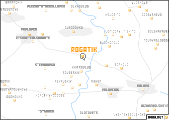 map of Rogatik