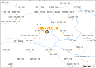 map of Rogaylovo