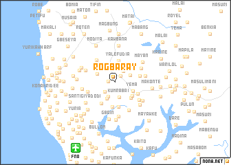 map of Rogbaray