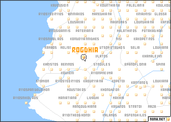 map of Rogdhiá
