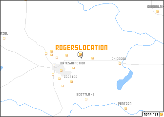 map of Rogers Location