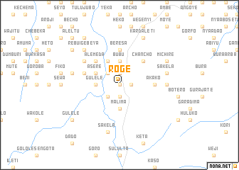 map of Rogē