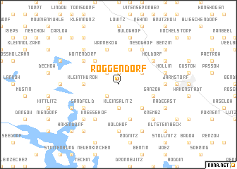 map of Roggendorf