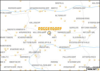 map of Roggendorf