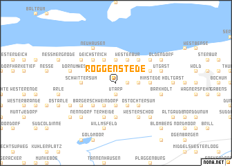 map of Roggenstede