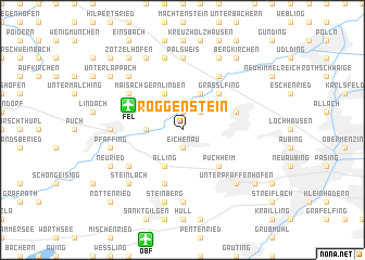 map of Roggenstein