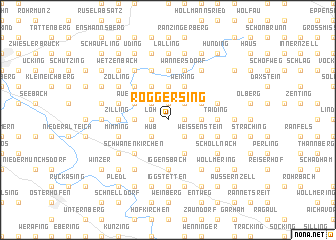 map of Roggersing