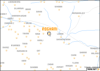 map of Roghāni