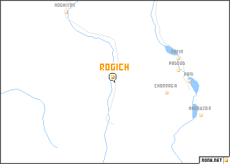 map of Rogich