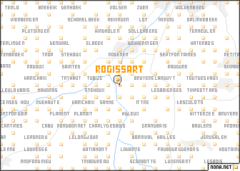 map of Rogissart