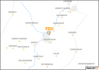 map of Rogi