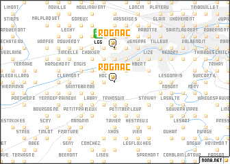 map of Rognac