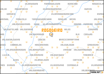 map of Rogodeiro