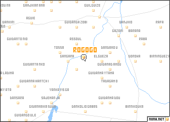 map of Rogogo