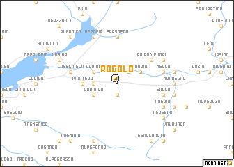 map of Rogolo