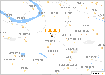 map of Rogova