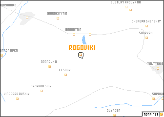 map of Rogoviki