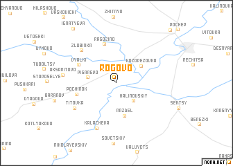 map of Rogovo