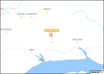 map of Rogovo