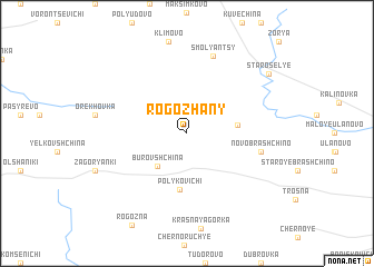 map of Rogozhany