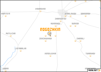 map of Rogozhkin