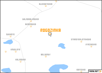 map of Rogozinka