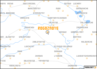 map of Rogoznoye