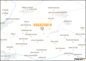 map of Rogoznoye