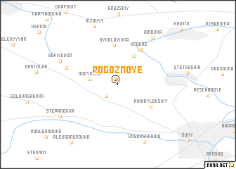 map of Rogoznoye