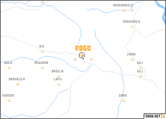 map of Rogo