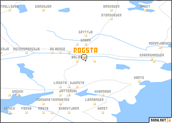 map of Rogsta