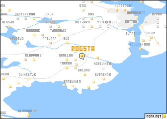 map of Rogsta