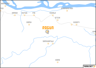 map of Rogun
