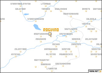 map of Rogvino