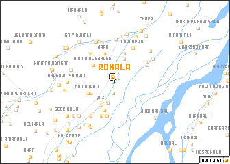 map of Rohala