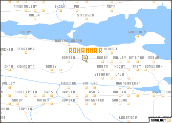 map of Röhammar