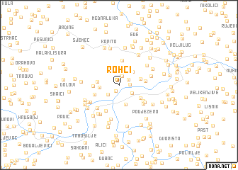 map of Rohci