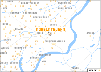 map of Rohela Tejeka