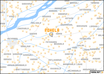 map of Rohela