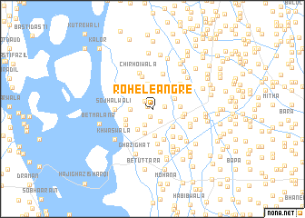 map of Rohele Angre