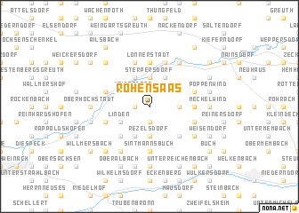 map of Rohensaas