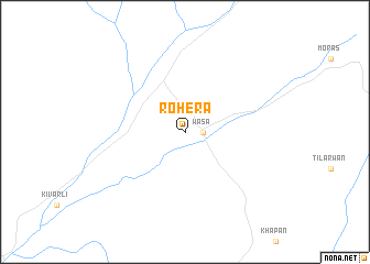 map of Rohera