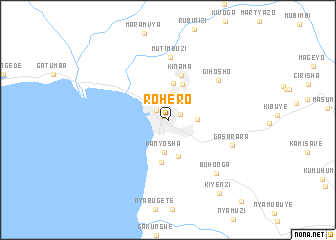 map of Rohero