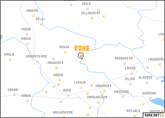 map of Rohe