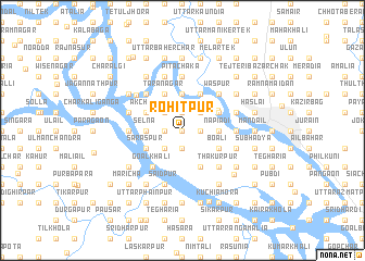 map of Rohitpur