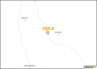 map of Rohla