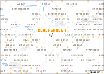 map of Rohlfshagen