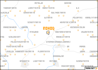 map of Rohod