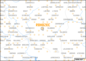 map of Rohozec