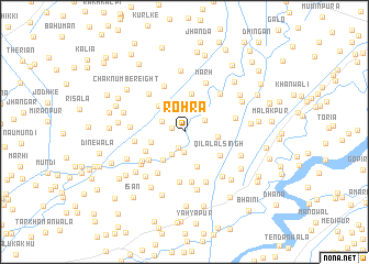 map of Rohra